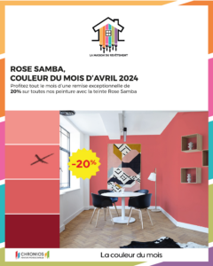 Lire la suite à propos de l’article Rose Samba, couleur du mois d’avril